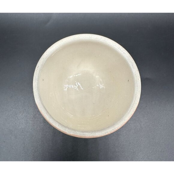 Vintage Double Egg Cup Cleminsons Pottery Old Man Purple Anthropomorphic Kitschy - Picture 6 of 10